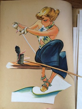 Fishing was a favorite pastime in the 1930s